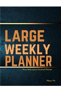 Rhus Large Weekly Planner