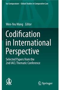 Codification in International Perspective: Selected Papers from the 2nd Iacl Thematic Conference