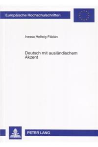 Deutsch Mit Auslaendischem Akzent