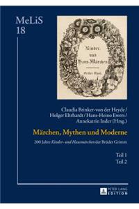 Maerchen, Mythen Und Moderne