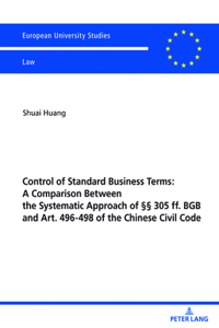 Control of Standard Business Terms