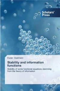 Stability and information functions