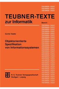 Objektorientierte Spezifikation Von Informationssystemen