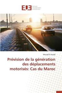 Pr�vision de la G�n�ration Des D�placements Motoris�s