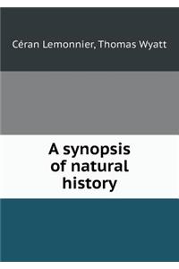 A Synopsis of Natural History