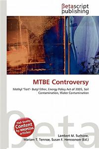 Mtbe Controversy