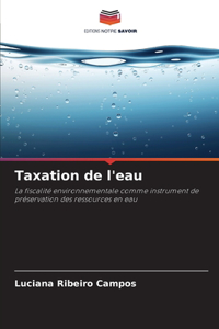 Taxation de l'eau