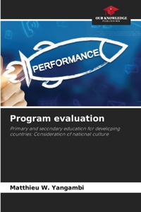 Program evaluation