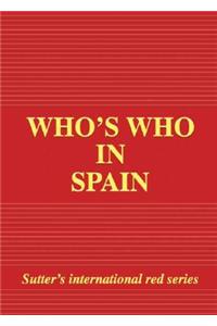 Who's Who in Spain 2005 Edition