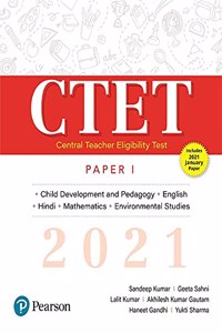 CTET 2021 Paper I | First Edition| By Pearson