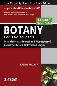 Botany For B.Sc. Students Semester IV | Economic Botany, Ethnomedicine and Phytochemistry | Commercial Botany & Phytochemical Analysis | NEP 2020 For All Universities of Uttar Pradesh | S.Chand's 2023