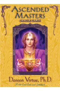 Ascended Masters Oracle Cards: A 44-card Deck with Guidebook