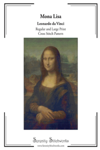 Mona Lisa Cross Stitch Pattern - Leonardo da Vinci