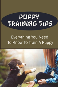 Puppy Training Tips