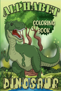 Alphabet Dinosaur Coloring Book