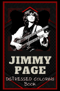 Jimmy Page Distressed Coloring Book