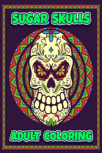 Sugar Skulls Adult Coloring