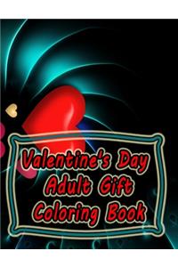 Valentine's Day Adult Gift Coloring Book