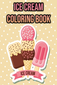 Ice Cream Coloring Book