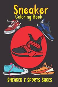 Sneaker Coloring Book
