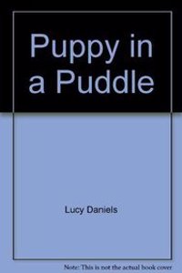 Puppy In A Puddle