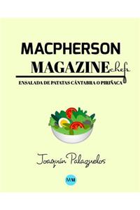 Macpherson Magazine Chef's - Receta Ensalada de patatas cántabra o piriñaca