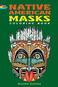 Native American Masks Coloring Book