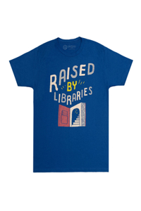 Raised by Libraries Unisex T-Shirt XX-Large