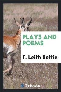 Plays and Poems