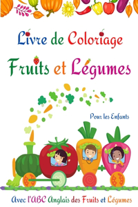 Livre de Coloriage Fruits et Légumes