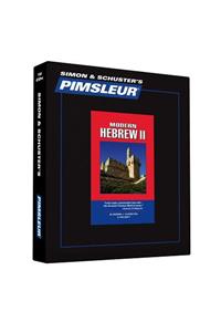 Pimsleur Hebrew Level 2 CD
