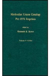 Methodist Union Catalog, G-Haz