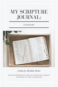 My Scripture Journal