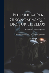 Philodemi Peri Oikonomias Qui Dicitur Libellus