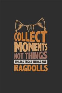 Collect Moments Not Things Unless Those Things Are Ragdolls