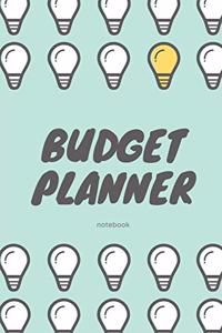 Budget Planner Notebook