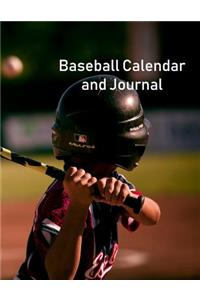 Baseball Calendar and Journal