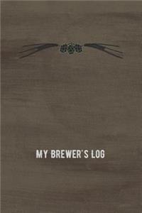 My Brewer's Log