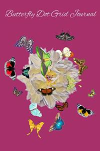 Butterfly Dot Grid Journal