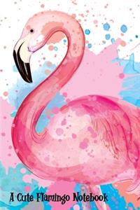 A Cute Flamingo Notebook