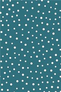 Trendy Polka Dots Design Notebook