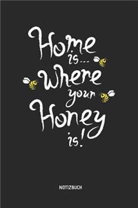 Home Is Where Your Honey Is - Notizbuch