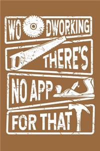 Woodworking There Is No App for That