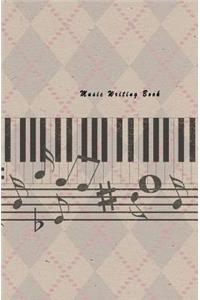 Music Writing Book