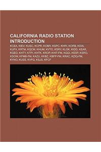 California Radio Station Introduction
