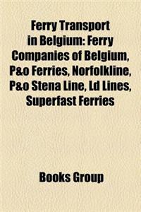 Ferry Transport in Belgium