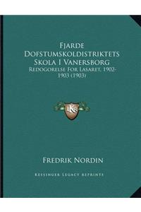 Fjarde Dofstumskoldistriktets Skola I Vanersborg
