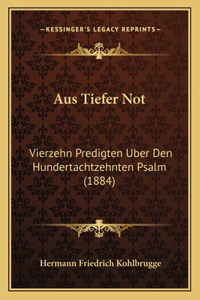Aus Tiefer Not