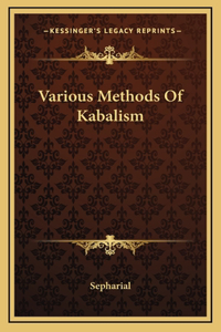 Various Methods Of Kabalism