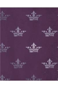 Distressed Sangria Composition Notebook - Large Ruled Notebook - 8x10 Lined Notebook (Softcover Journal / Notebook / Diary)